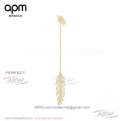 AAA Fake APM Monaco Jewelry - Dreamcatcher Feather Earrings